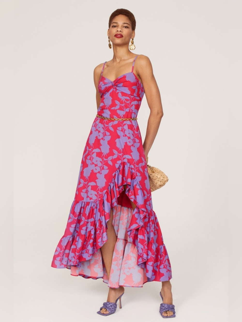 Slate & Willow Sz 6 Sweetheart High Low Dress